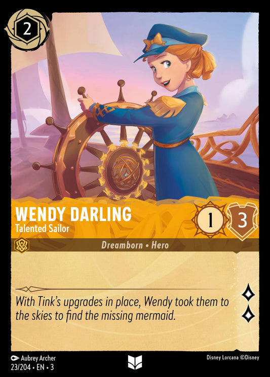 Wendy Darling - Talented Sailor -  23/204 (Foil)