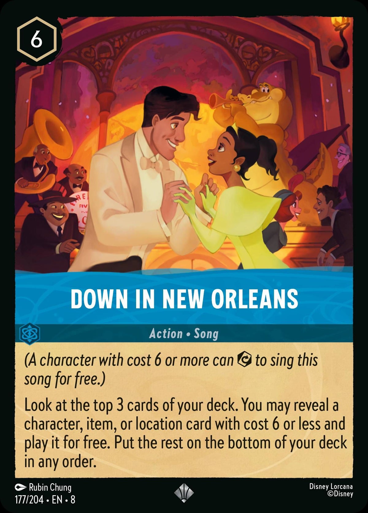 Down in New Orleans - Reign of Jafar 177/204 - Near Mint