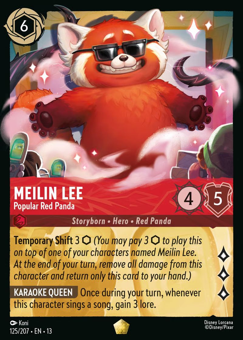 Meilin Lee - Popular Red Panda - Attack of the Vine! 125/204 - Near Mint