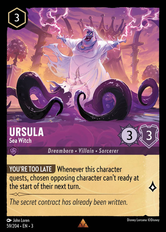 Ursula - Sea Witch -  59/204 (Foil)