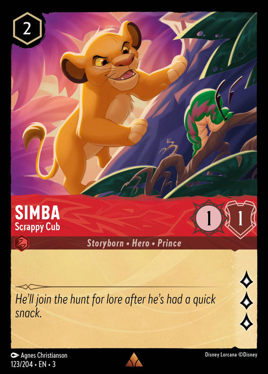 Simba - Scrappy Cub -  123/204 (Foil)