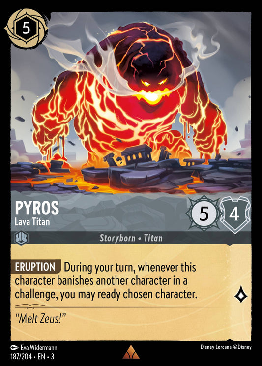 Pyros - Lava Titan -  187/204 (Foil)