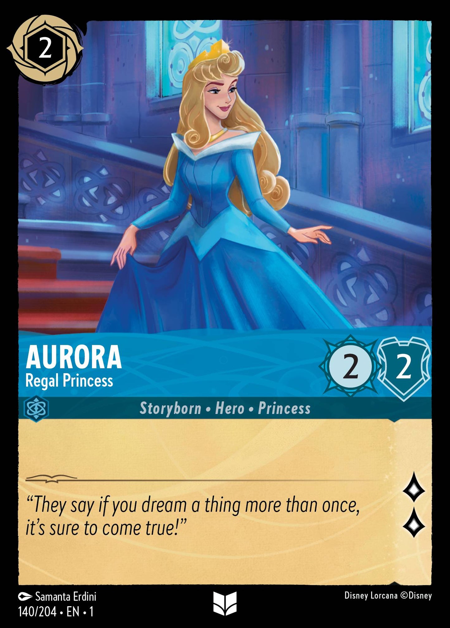 Aurora - Regal Princess - 140/204 (Foil)