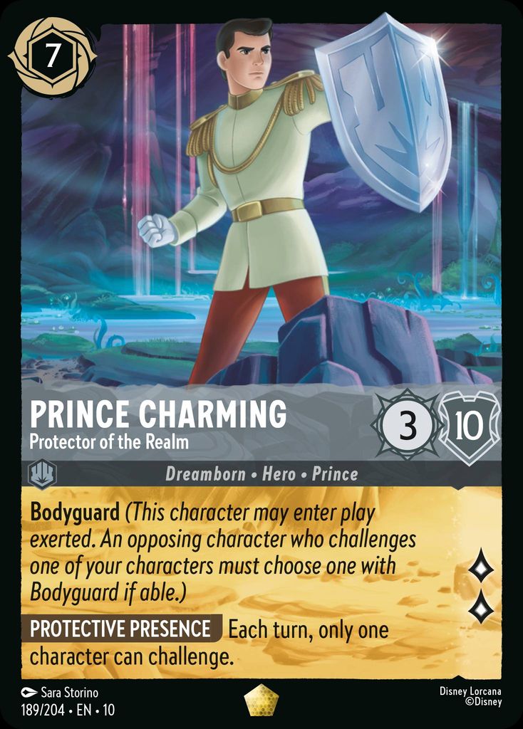 Prince Charming - Protector of the Realm - Whispers in the Well 189/204 - Near Mint