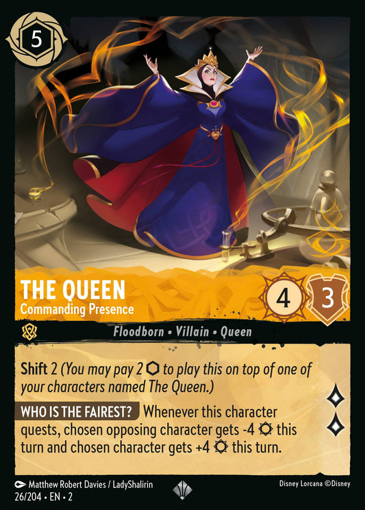 The Queen - Commanding Presence - 26/204 (Foil)