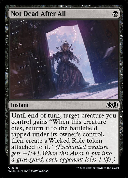 Not Dead After All - WOE 101