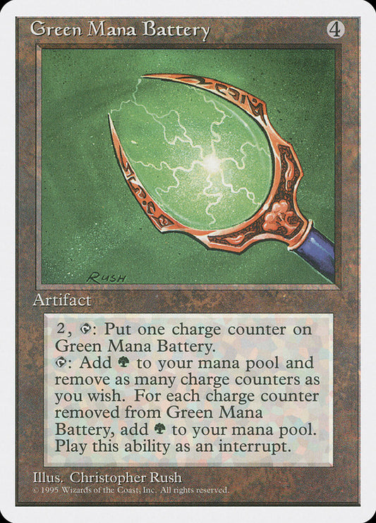 Green Mana Battery - 4ED 323