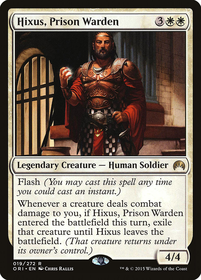 Hixus, Prison Warden - ORI 19