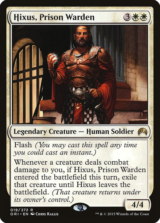 Hixus, Prison Warden - ORI 19