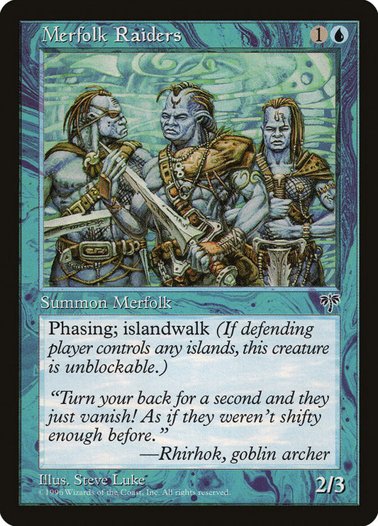 Merfolk Raiders - Mirage 75