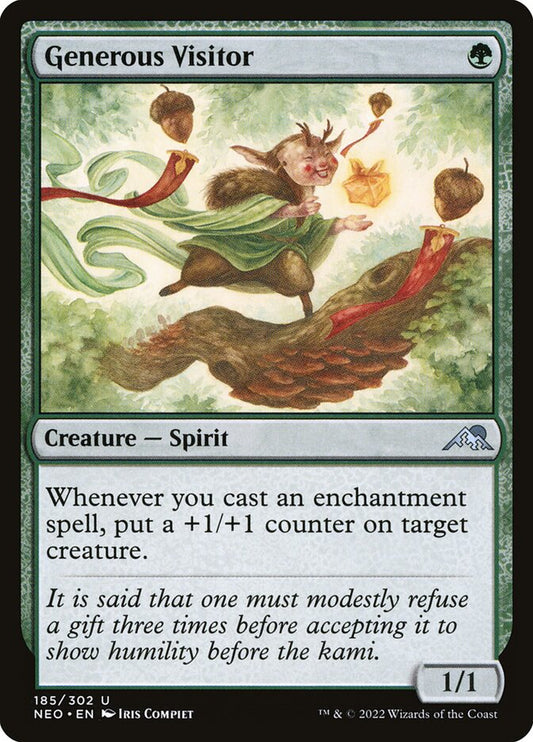Generous Visitor - NEO 185  (Foil)