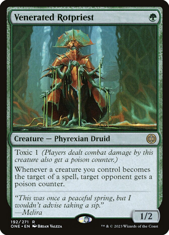 Venerated Rotpriest - ONE 192  (Foil)