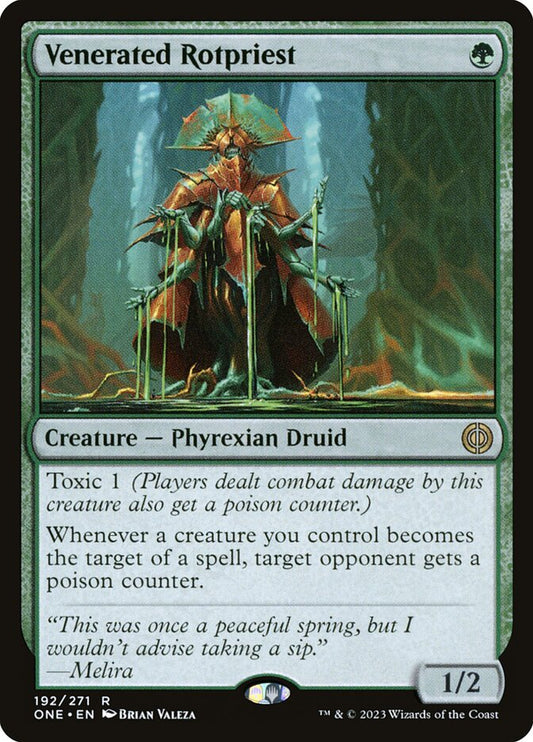 Venerated Rotpriest - ONE 192  (Foil)