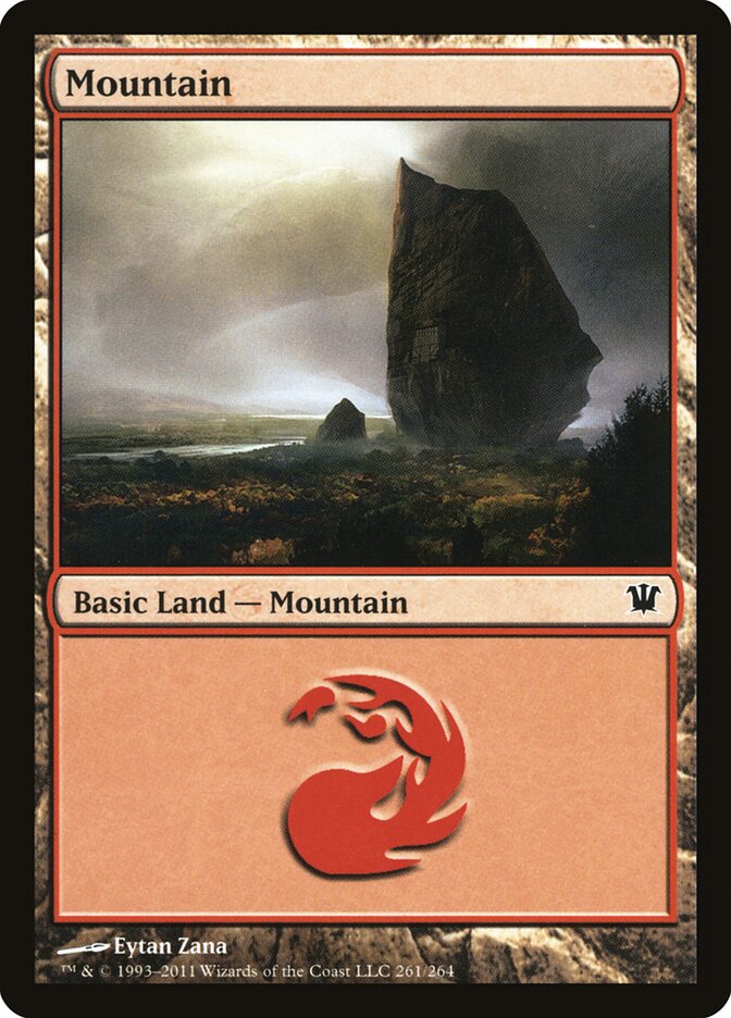Mountain - Innistrad 261 (Foil)