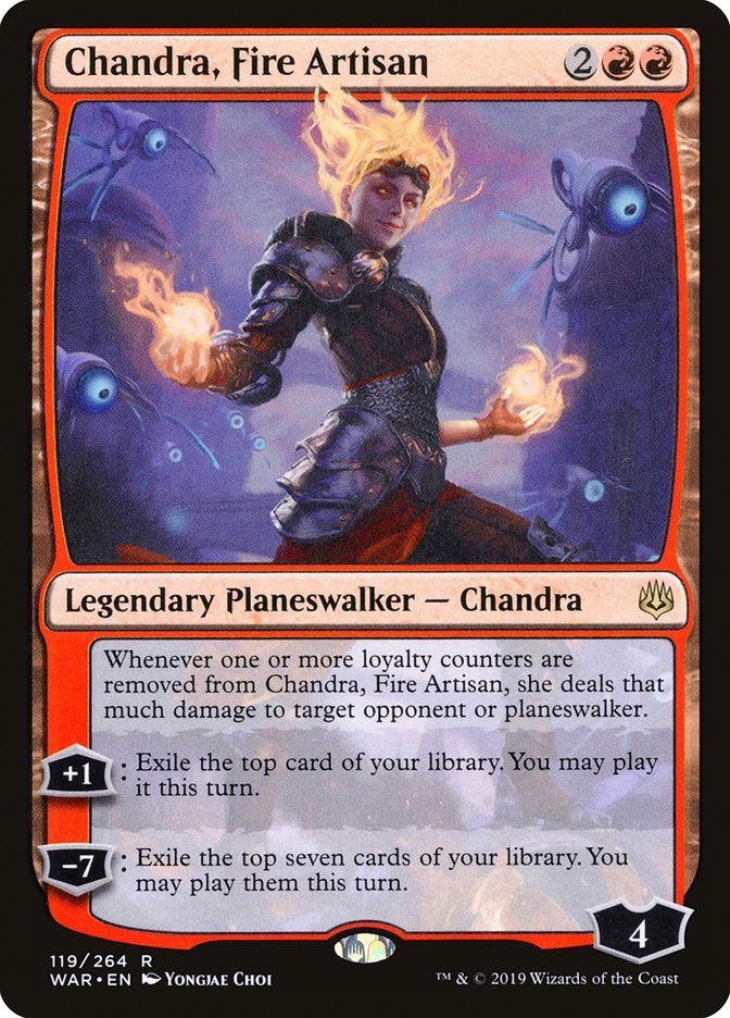 Chandra, Fire Artisan - WAR 119