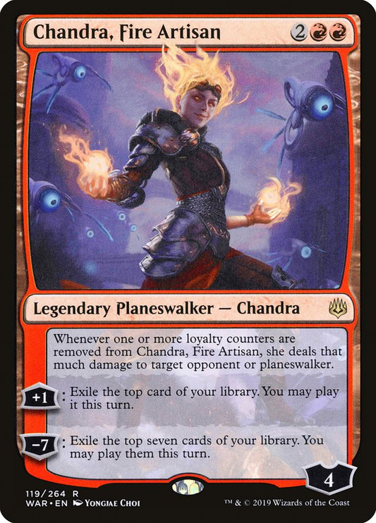 Chandra, Fire Artisan - WAR 119