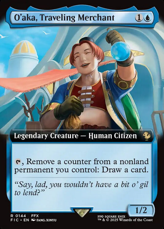 O'aka, Traveling Merchant - Final Fantasy Commander 144