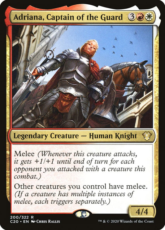 Adriana, Captain of the Guard - C20 200