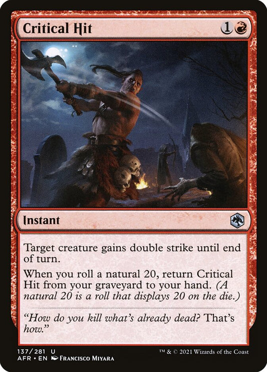 Critical Hit - AFR 137