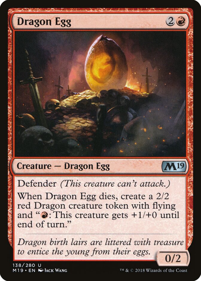 Dragon Egg - Core Set 2019 138