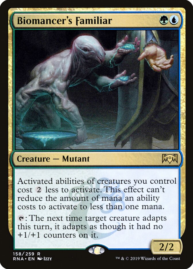 Biomancer's Familiar - Ravnica Allegiance 158