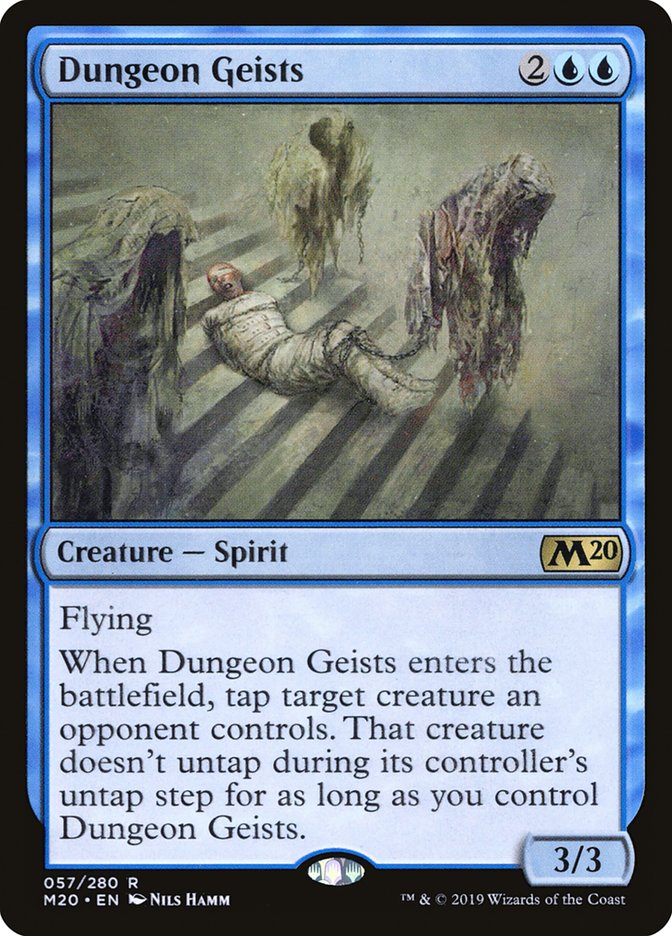 Dungeon Geists - M20 57  (Foil)