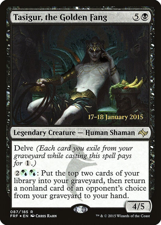 Tasigur, the Golden Fang - Fate Reforged Promos 87s (Foil)