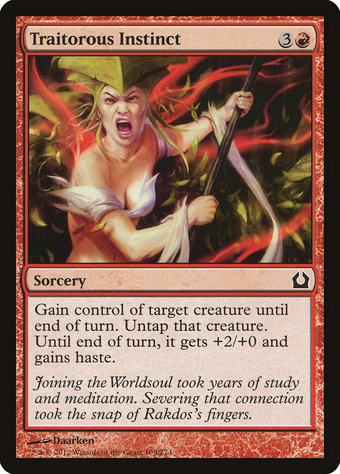 Traitorous Instinct - Return to Ravnica 109