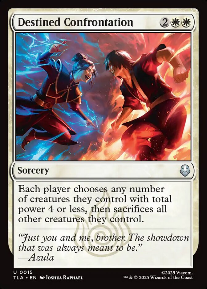 Destined Confrontation - TLA 15  (Foil)