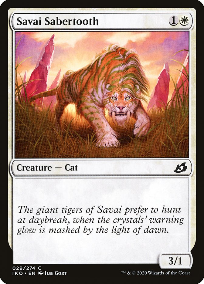 Savai Sabertooth - Ikoria: Lair of Behemoths 29