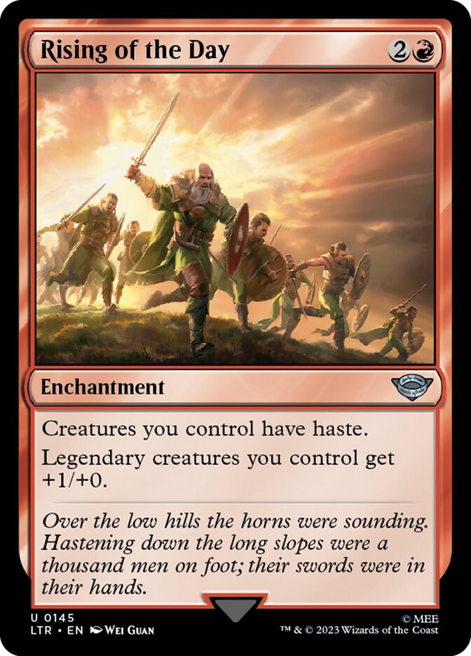 Rising of the Day - LTR 145