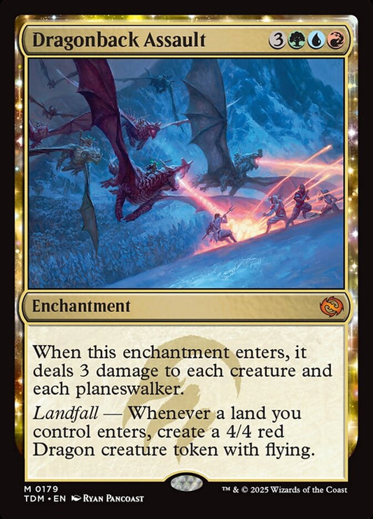 Dragonback Assault - TDM 179  (Foil)