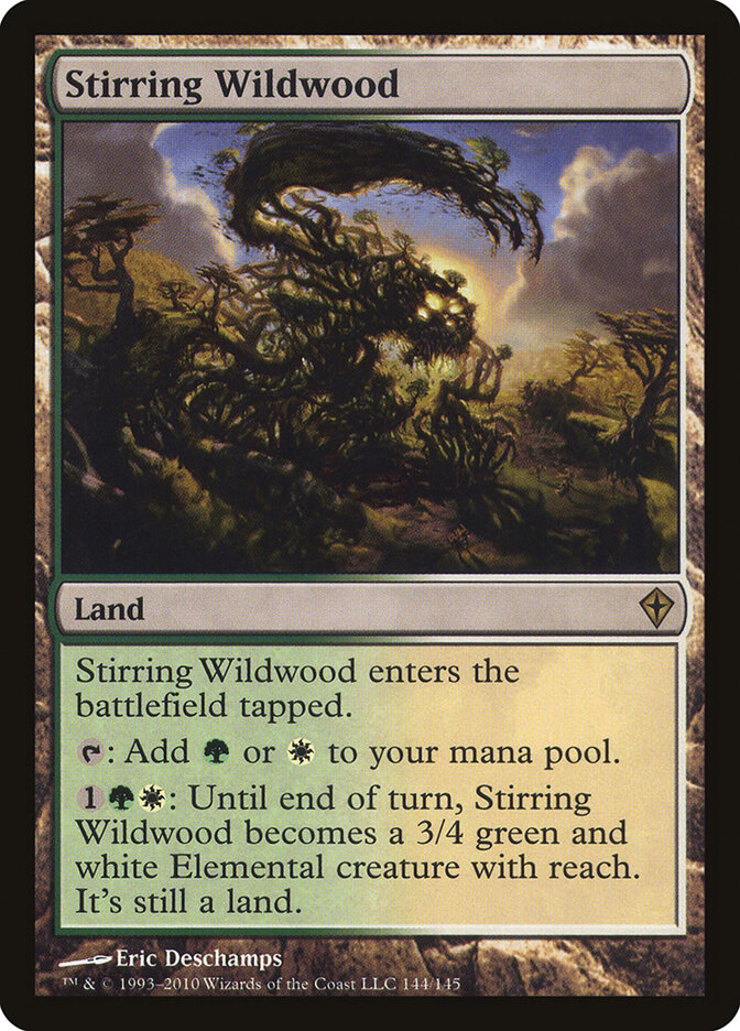 Stirring Wildwood - Worldwake 144