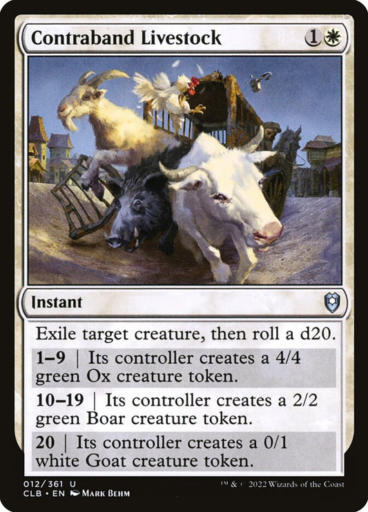 Contraband Livestock - CLB 12