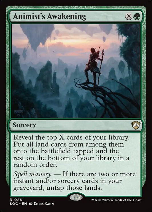 Animist's Awakening - Secrets of Strixhaven Commander 261