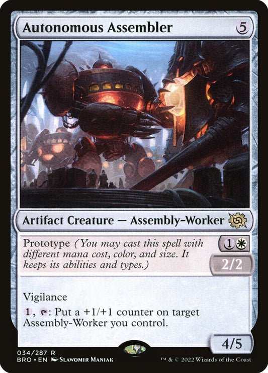 Autonomous Assembler - BRO 34