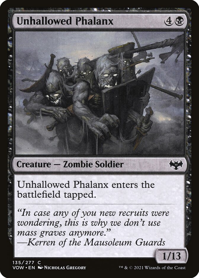 Unhallowed Phalanx - Innistrad: Crimson Vow 135