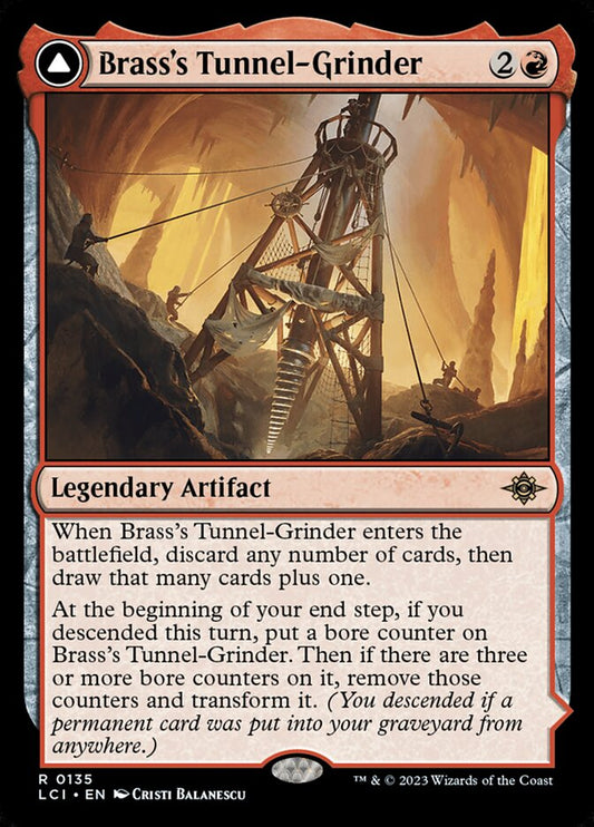 Brass's Tunnel-Grinder // Tecutlan, the Searing Rift - LCI 135