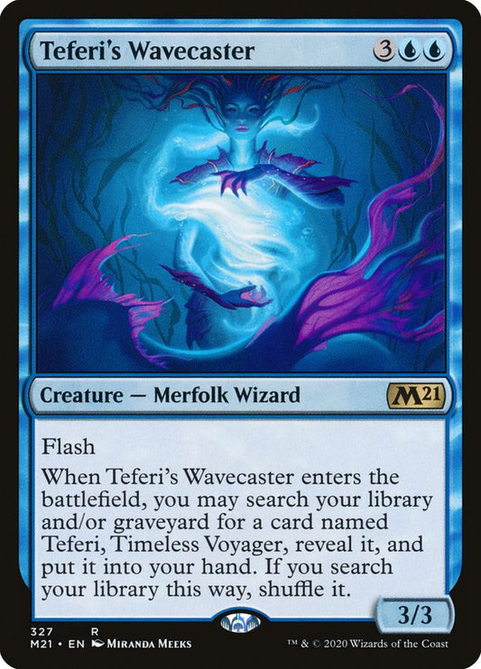 Teferi's Wavecaster - Core Set 2021 327