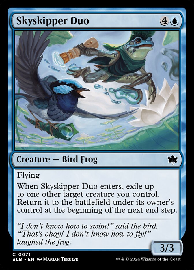 Skyskipper Duo - Bloomburrow 71 (Foil)