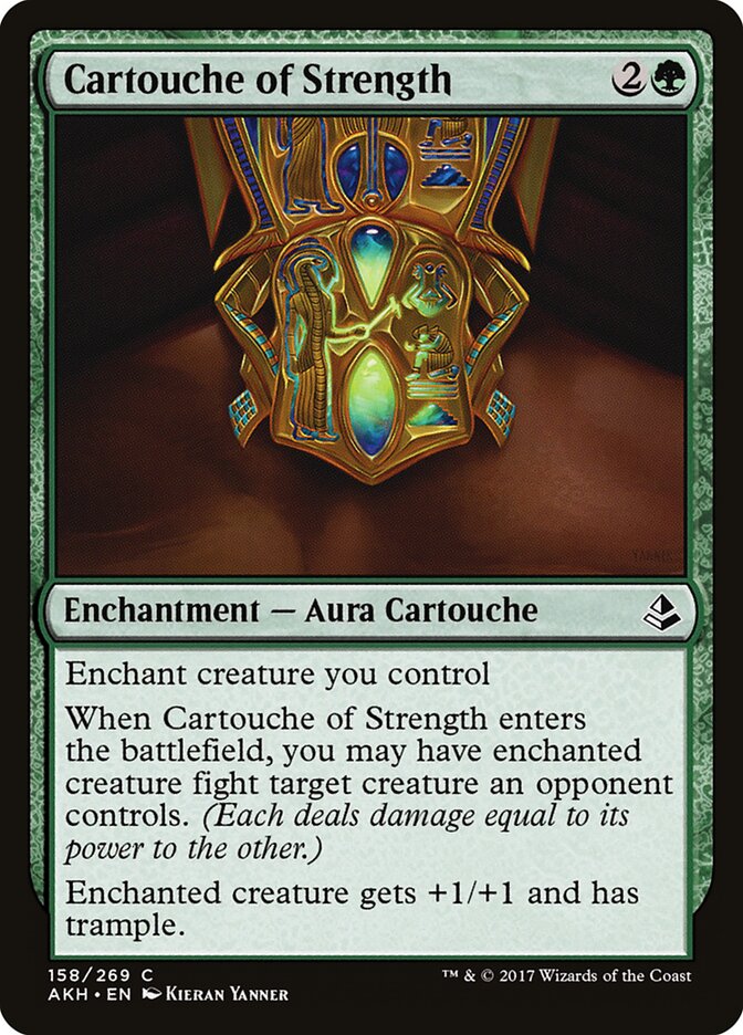 Cartouche of Strength - Amonkhet 158