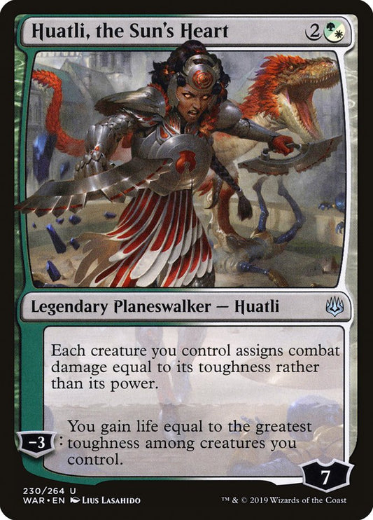 Huatli, the Sun's Heart - WAR 230