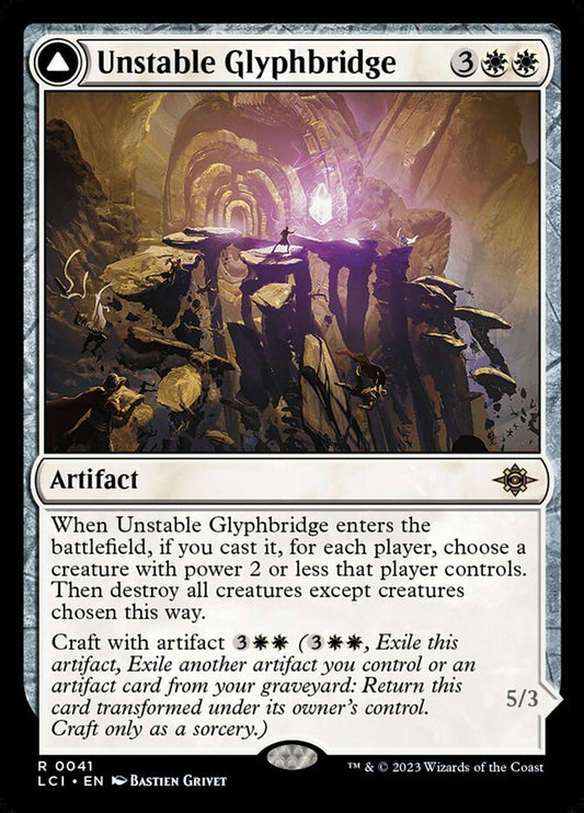 Unstable Glyphbridge // Sandswirl Wanderglyph - LCI 41