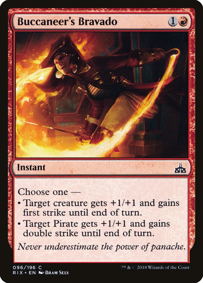 Buccaneer's Bravado - Rivals of Ixalan 96