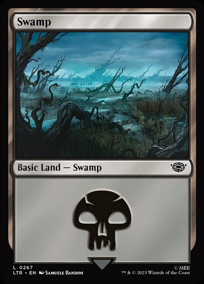 Swamp (0267) - Universes Beyond: The Lord of the Rings: Tales of Middle-earth 267