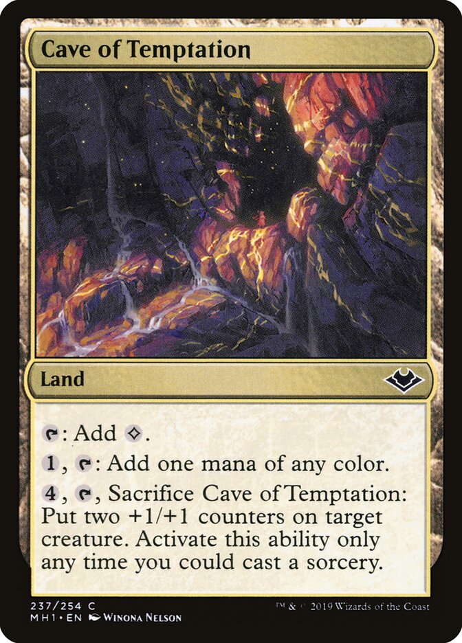 Cave of Temptation - Modern Horizons 237 (Foil)