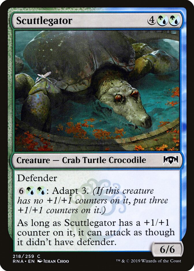 Scuttlegator - Ravnica Allegiance 218