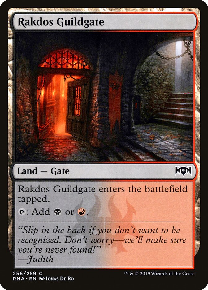 Rakdos Guildgate - Ravnica Allegiance 256