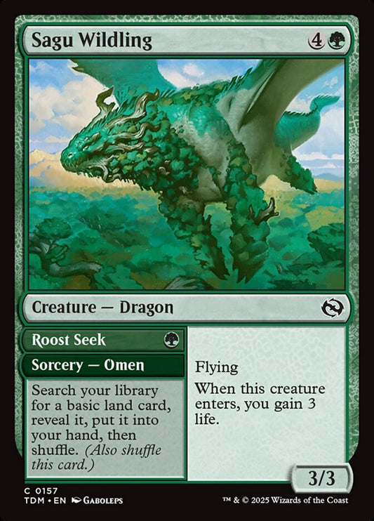 Sagu Wildling // Roost Seek - Tarkir: Dragonstorm 157