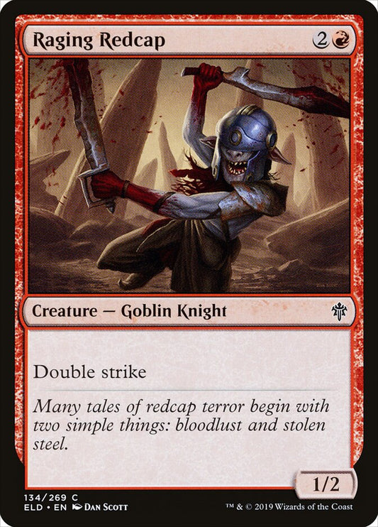 Raging Redcap - Throne of Eldraine 134 (Foil)